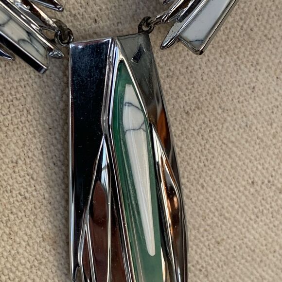 Unique & Rare Eddie Borgo Cyprus Jade Necklace + Original Box - Show-Stopper - Picture 7 of 12